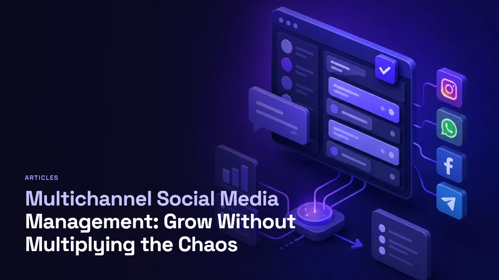 Multichannel social media management: grow without multiplying the chaos