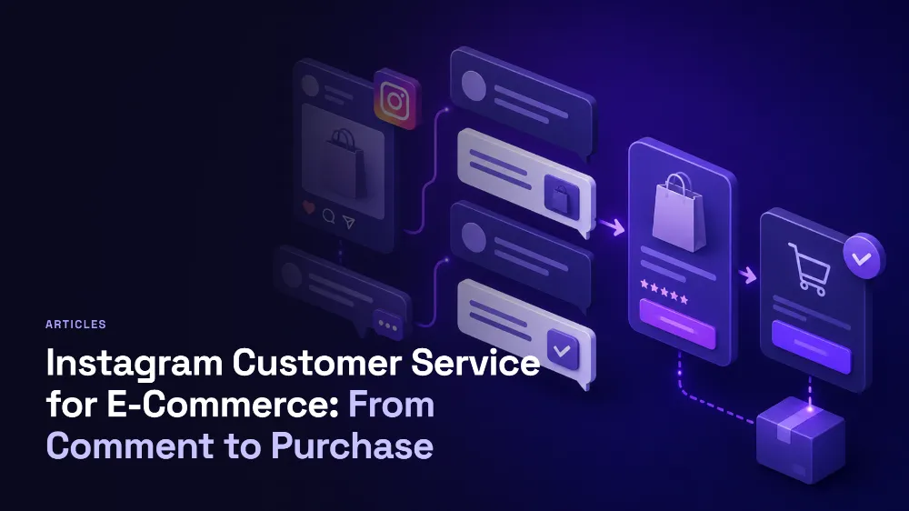 Instagram customer service for ecommerce: from product comment to purchase